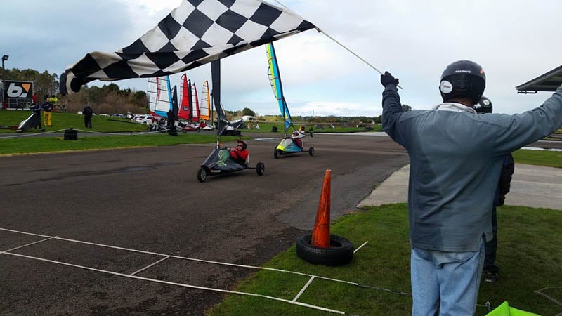 Challenge your friends and family to a blokart race around our custom built track and experience the awesomeness of this unique, exciting and truly home grown invention!