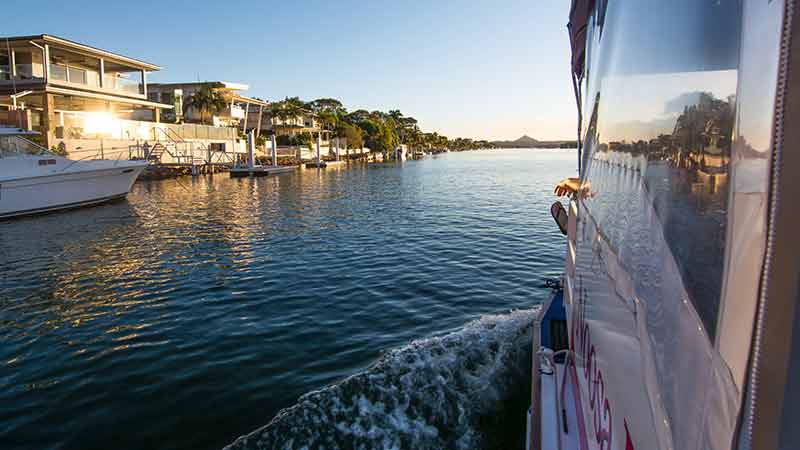 Noosa canal cruise