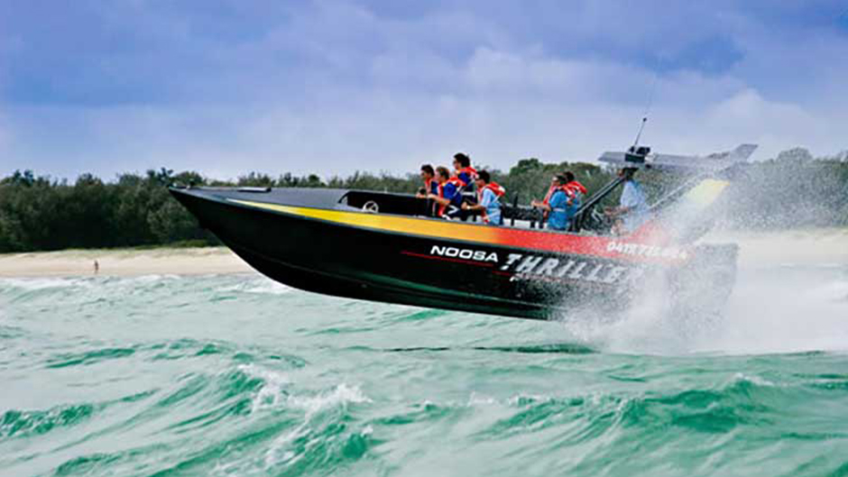 Hop aboard for a stunning ocean adventure tour on a 500 horsepower jet boat!