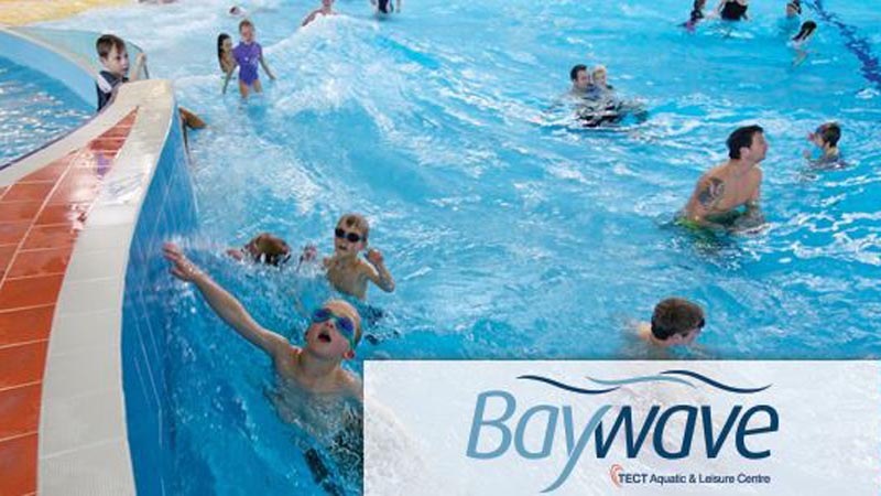 Enjoy a great day out at Baywave Aquatic & Leisure Centre! 