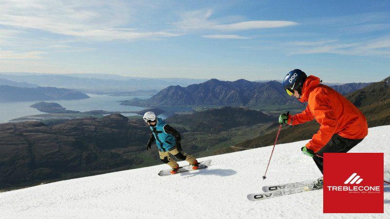 Visit the legendary Treble Cone, winner of New Zealand’s Best Ski Resort 2013 & 2014 and enjoy a real  Kiwi snow experience with this Lift Pass and Ski or Snowboard Hire Combo!