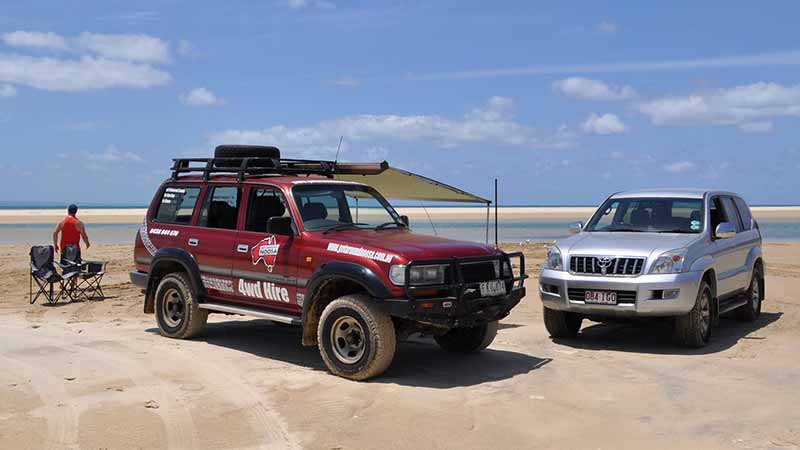 Take a self guided 4WD Glamping getaway to the World Heritage Listed Fraser Island