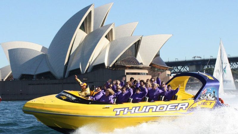 Discover the amazing Sydney Harbour in the most exciting way possible with an adrenalin pumping 30 minute Jet Boat Ride!