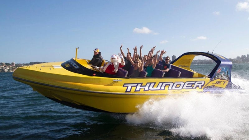 Join Thunder Jet for a wet and wild heart pumping adventure on the waters of Sydney Harbour! Ride into ocean swells at full throttle and hold on for dear life as you experience extreme 360 degree spins!