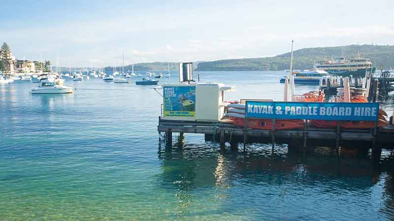 Rent a stand up paddleboard with Manly Kayak Centre on Sydney Harbour and paddle the beautiful waters of Manly's North Harbour!