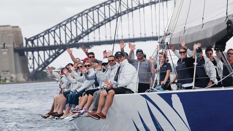 A unique opportunity to participate as crew on an actual America's Cup yacht!