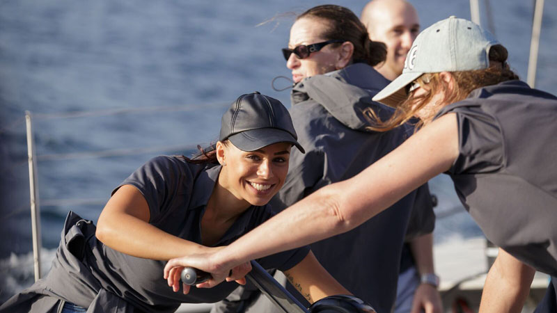 A unique opportunity to participate as crew on an actual America's Cup yacht!