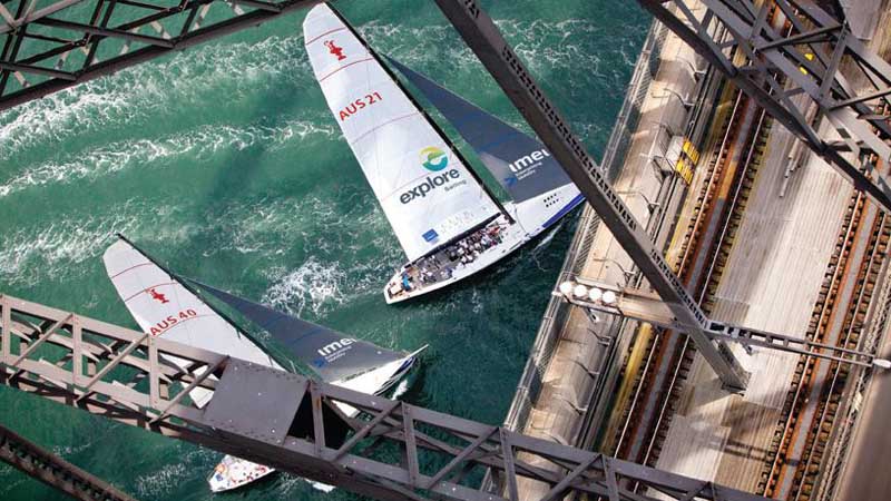 A unique opportunity to participate as crew on an actual America's Cup yacht!