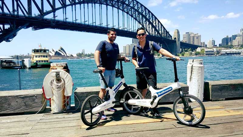 Experience Sydney's most famous icon,  - from a thrilling electric pedal bike. An amazing fun experience with local guides.