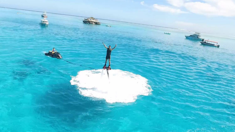 Hit the crystal Fiji waters for an experience you’ll never forget. Jetboards Fiji are bringing us epic water adventures - Soar the Sky and tick flyboarding off the bucket list with us.