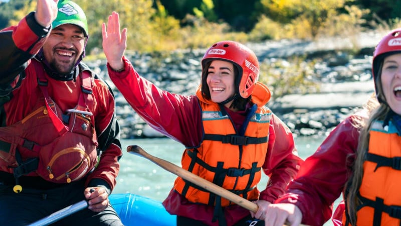 Join us to raft the iconic Shotover river for a whitewater rapid adventure like no other, as we expertly guide you through grade 3-5 rapids!