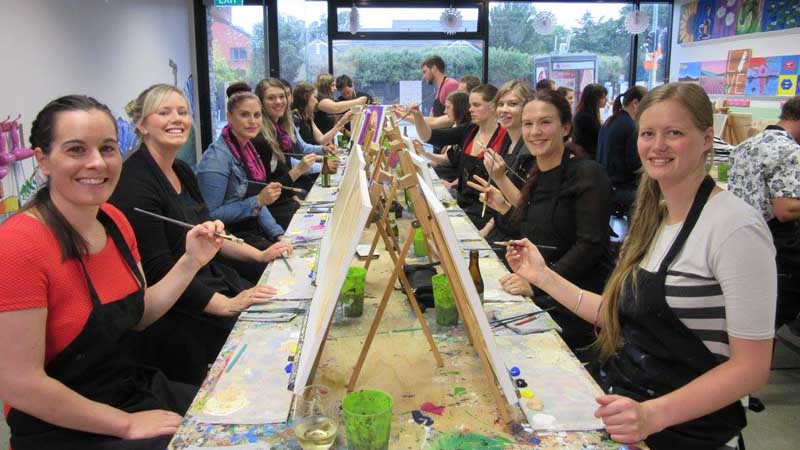 Paint, sip and party at Queenstown’s most creative and fun night out!