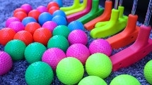 Gloputt - Glow In The Dark Mini Golf