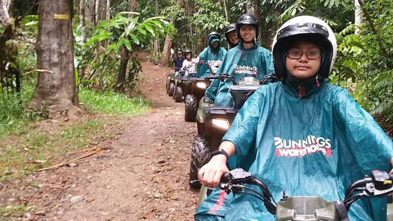 Enjoy a guided ATV tour through the oldest rainforest on earth and meet the local Cassowaries!