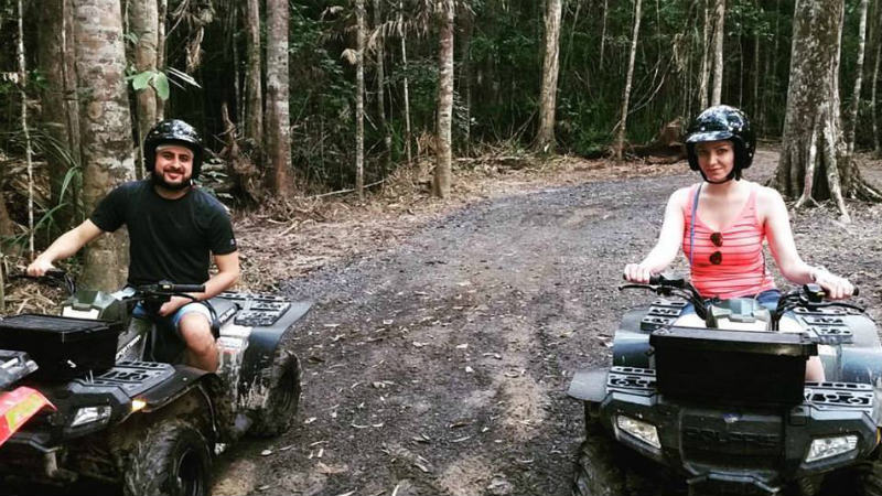 Enjoy a guided ATV tour through the oldest rainforest on earth and meet the local Cassowaries!