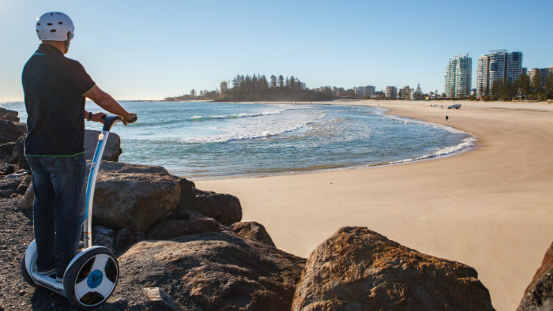 Take a one hour guided tour of the legendary beaches of Kirra, Coolangatta, Greenmount Point, Rainbow Bay & Snapper Rocks, while commanding your very own Ninebot!
