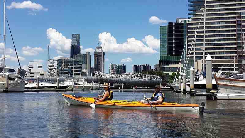 Kayaking is the perfect way to take in the sights and scenery of Melbourne City and the Yarra River, all from a unique water-level perspective