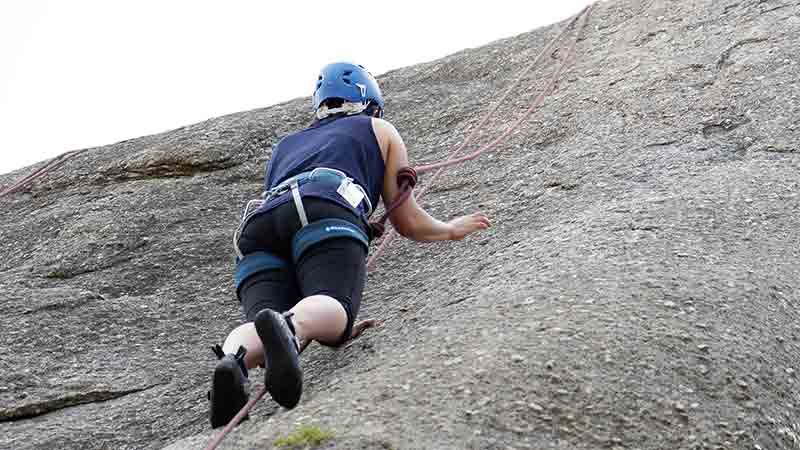 Experience the thrill of rock climbing at the You Yang's with The Adventure Merchants!