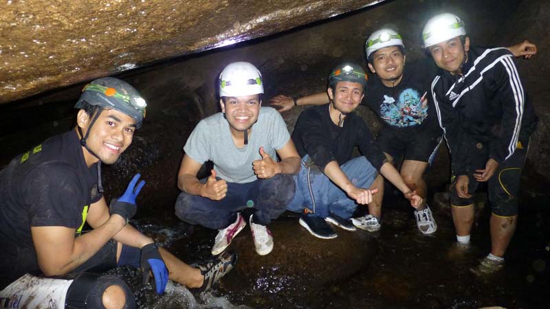 Join The Adventure Merchants for the ultimate caving adventure!