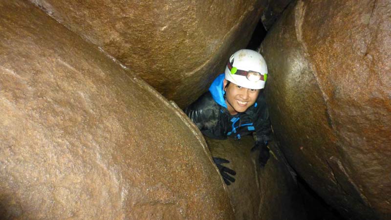 Join The Adventure Merchants for the ultimate caving adventure!