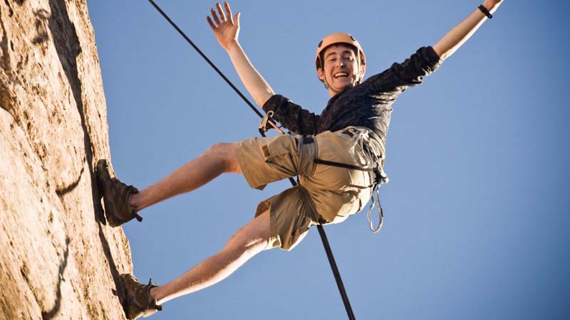 Experience the thrill and excitement of abseiling at the You Yang’s Regional Park!