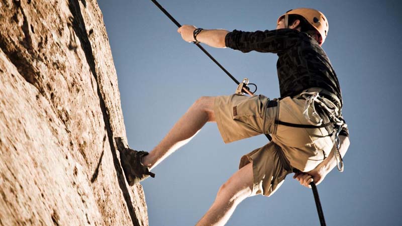 Experience the thrill and excitement of abseiling at the You Yang’s Regional Park!