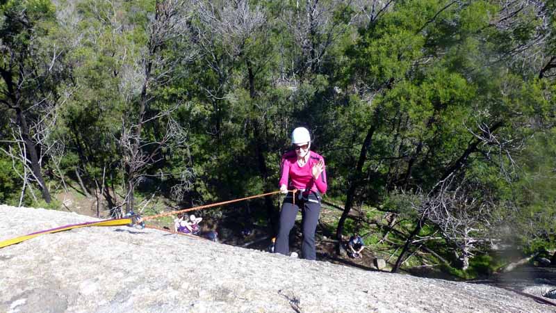 Experience the thrill and excitement of abseiling at the You Yang’s Regional Park!