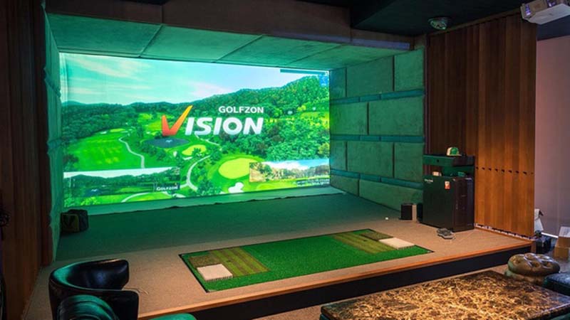 Experience golf from a completely new perspective and enjoy an hour of golf for up to 6 people on our state of the art golfing simulators!