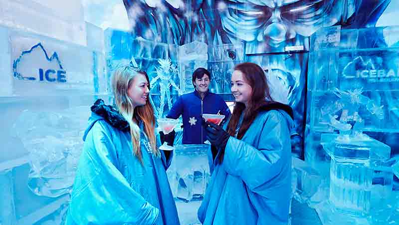 The ultimate experience in the coolest place in town - Get along to IceBar Melbourne for a minus 10 experience