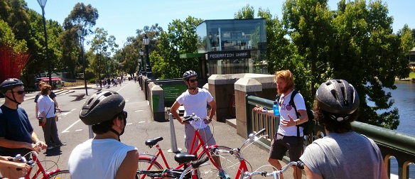 Half Day Bike Tour - Melbourne City - 4.5 hours