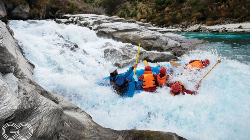 Get an action-packed, serious white water rafting adventure on the famous Shotover River combined with an epic helicopter ride over Skippers Canyon!