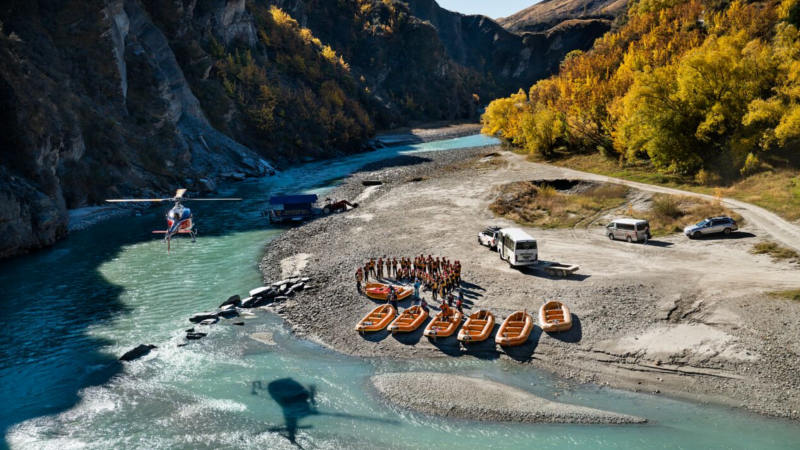 Get an action-packed, serious white water rafting adventure on the famous Shotover River combined with an epic helicopter ride over Skippers Canyon!
