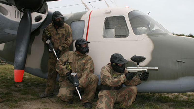 Experience a thrilling day of paintball with friends and family!