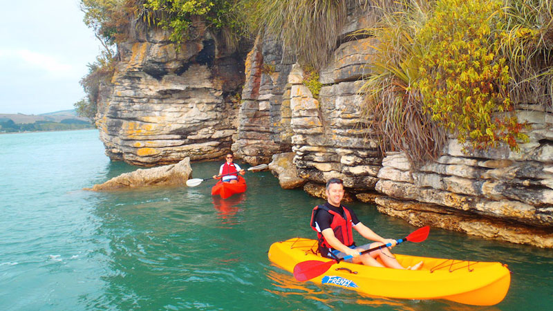 Discover Raglan from a different perspective -hire a Kayak and enjoy stunning views whilst paddling. 