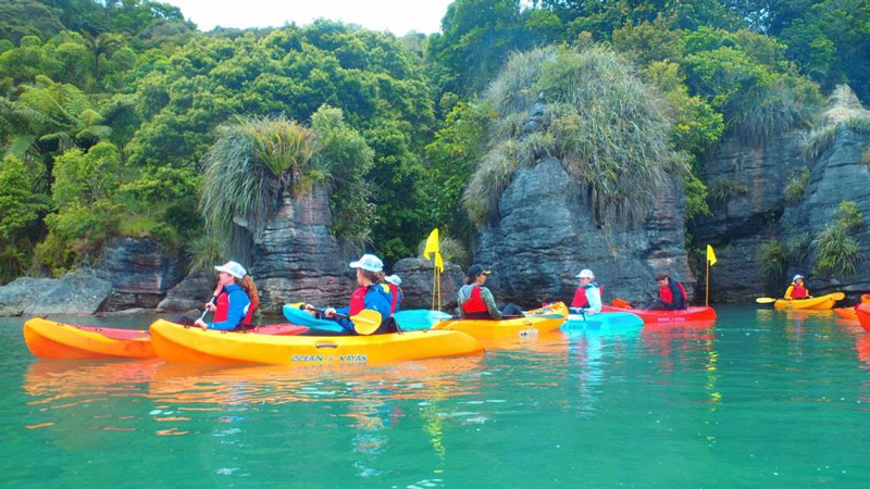 Discover Raglan from a different perspective -hire a Kayak and enjoy stunning views whilst paddling. 