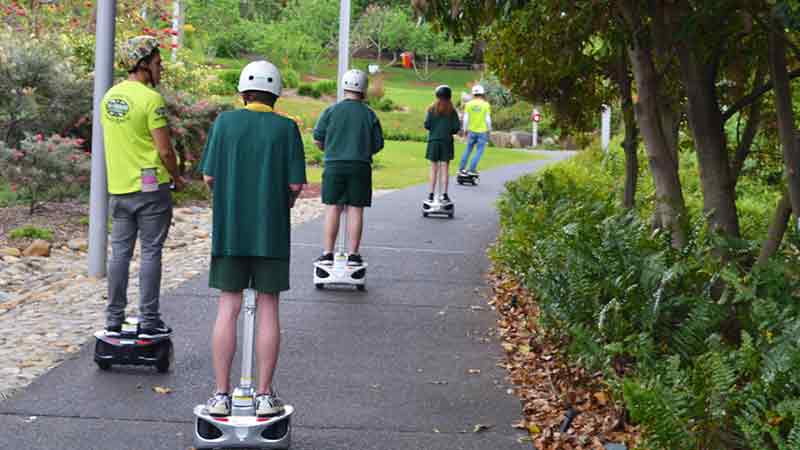 Join X-Wing Tours for an exciting new way to explore Brisbane’s premier parkland destination, Roma Street Parkland