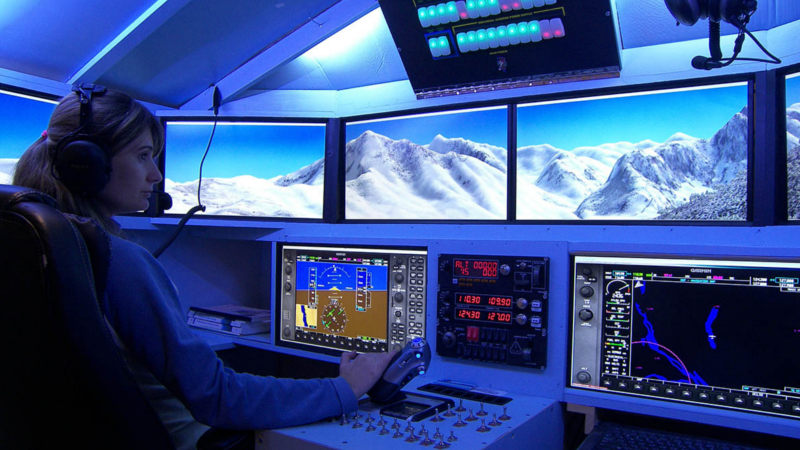 Experience the exhilaration of commanding a true-to-life aircraft in our fully functional virtual flight simulator.