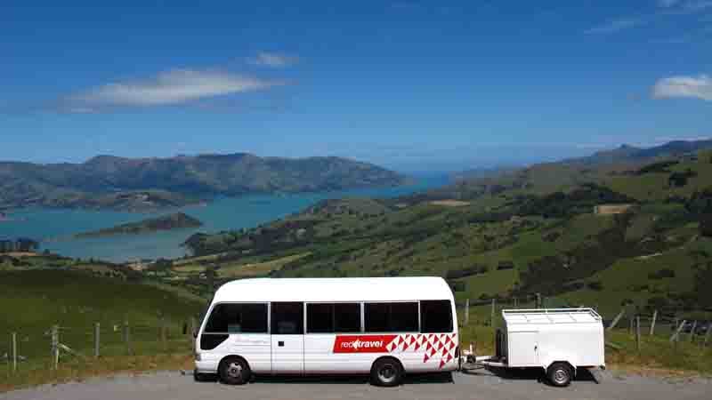 Experience the best of Akaroa and Banks Peninsula with an exciting scenic day tour onboard the Akaroa Shuttle!