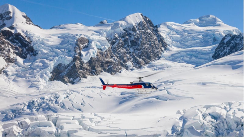 SOUTHERN GLACIER EXPERIENCE - 50 MINUTE SCENIC FLIGHT & ALPINE LANDING - THE HELICOPTER LINE
