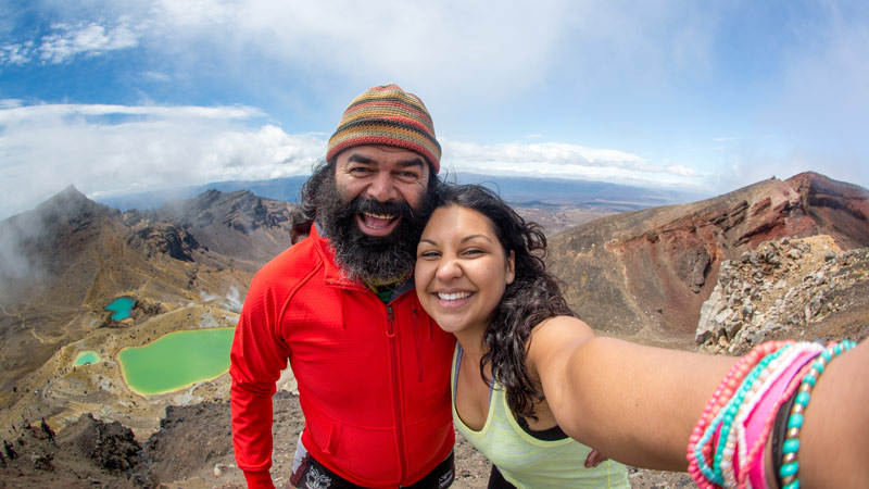 Walk the Tongariro Alpine Crossing in peace of mind with arranged transport!