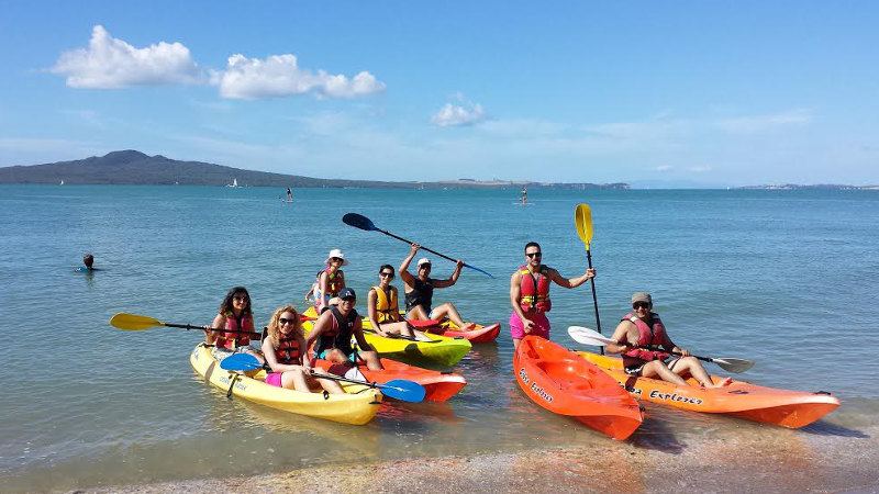 Enjoy the beautiful waters of Mission Bay Beach as you glide across the water in our top of the line kayaks.