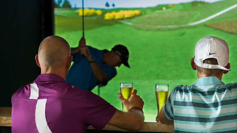 Grab a few mates or bring the family and play a virtual round of golf at any of the top courses around the world right here on the Gold Coast