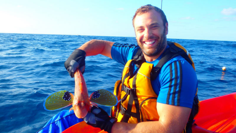 Join Tim at NZ kayaker on a half day kayak fishing trip for perfect combo of relaxation and breathtaking scenic beauty and the thrill of the catch!