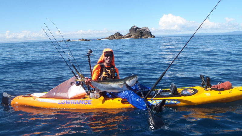 Join Tim at NZ kayaker on a half day kayak fishing trip for perfect combo of relaxation and breathtaking scenic beauty and the thrill of the catch!