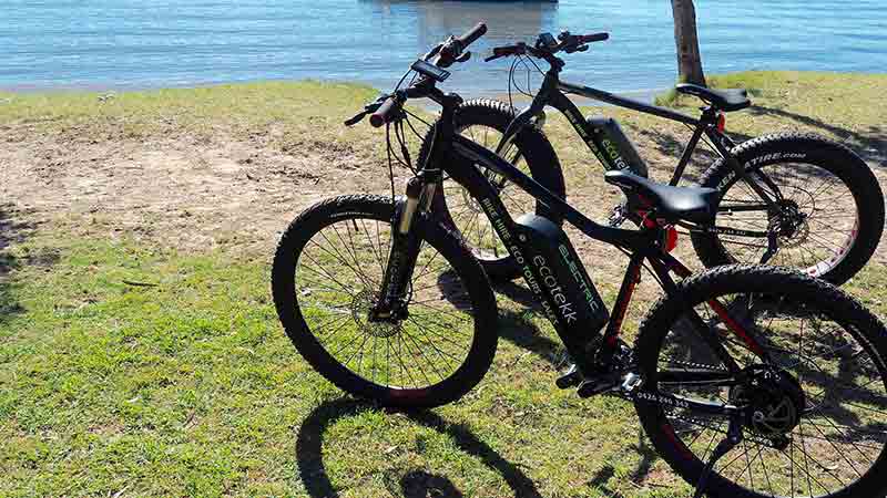 Explore the Noosa Biosphere the easy, fun eco friendly way on a VelectriX Ascent electric bike! Hire a e-bike from Ecotekk Noosa and the team will deliver the bike to your door!