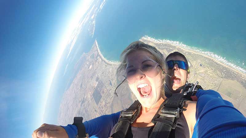Skydiving the Great Ocean Road will give you the ultimate adrenalin rush! Exit the plane from up to 15,000 feet and getting an insane 60 seconds of life-changing freefall
