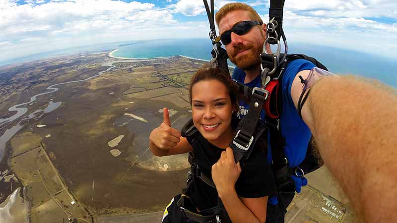 Skydiving the Great Ocean Road will give you the ultimate adrenalin rush! Exit the plane from up to 15,000 feet and getting an insane 60 seconds of life-changing freefall