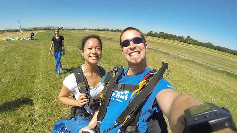 Feel the adrenalin rush as you get high in the vines! Skydiving the Yarra Valley gets you up to 15,000 feet where you'll experience an insane 60 seconds of life-changing freefall