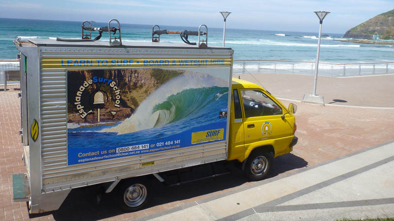 Hire a surfboard and wetsuit and take to the waves of the awesome Warrington Beach for some full on surfing action!