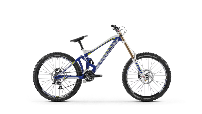 Dual Suspension DH Race Bike - Mondraker Summum - A great option for the Gondola accessed trails. 200mm of travel ensures you can hit any of the terrain up there. Full Face Helmet provided. Body Armour also available at additional cost